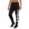 Damen Jogginghose in Schwarz für Indoor und Outdoor S/W - JUST4YOU - Fitness Style