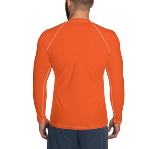 Sport Herren Langarm T Shirt Org/S - JUST4YOU - Fitness Style
