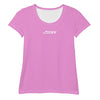 Sport-T-Shirt für Damen Lavender Rose - JUST4YOU - Fitness Style