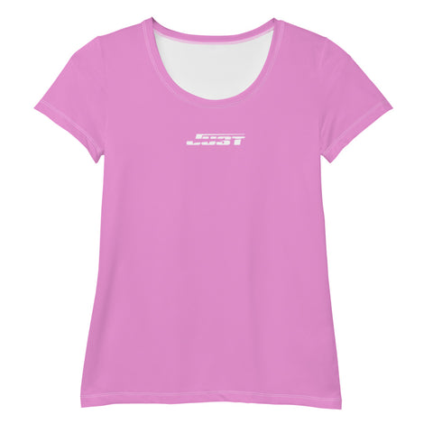 Sport-T-Shirt für Damen Lavender Rose - JUST4YOU - Fitness Style