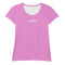 Sport-T-Shirt für Damen Lavender Rose - JUST4YOU - Fitness Style