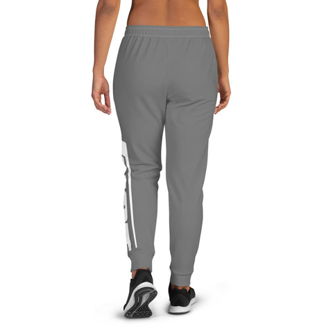 Damen Jogginghose in Grau für Indoor und Outdoor - JUST4YOU - Fitness Style